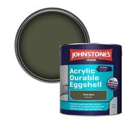Johnstone's Trade Acrylic Durable Eggshell Walls & Ceilings Emulsion Paint Fresh Basil (Ppg1127-7) 2.5L