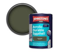 Johnstone's Trade Acrylic Durable Eggshell Walls & Ceilings Emulsion Paint Fresh Basil (Ppg1127-7) 5L