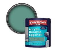 Johnstone's Trade Acrylic Durable Eggshell Walls & Ceilings Emulsion Paint Treasure Isle (Ppg1141-5) 2.5L