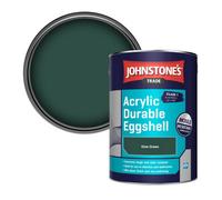 Johnstone's Trade Acrylic Durable Eggshell Walls & Ceilings Emulsion Paint Vine Green 5L