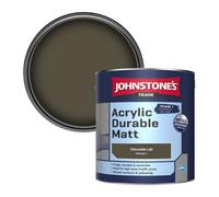 Johnstone's Trade Acrylic Durable Matt Walls & Ceilings Emulsion Paint Chocolate Lab (Ppg1000-7) 2.5L