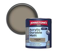 Johnstone's Trade Acrylic Durable Matt Walls & Ceilings Emulsion Paint Dry Stone Wall (Ppg1023-5) 2.5L