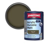 Johnstone's Trade Acrylic Durable Matt Walls & Ceilings Emulsion Paint Fallow Field (Ppg1102-7) 5L