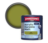Johnstone's Trade Acrylic Durable Matt Walls & Ceilings Emulsion Paint Glade (12D43) 2.5L