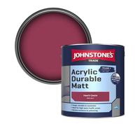 Johnstone's Trade Acrylic Durable Matt Walls & Ceilings Emulsion Paint Heart's Desire (Ppg1183-7) 2.5L