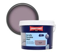 Johnstone's Trade Acrylic Durable Matt Walls & Ceilings Emulsion Paint Heathcliff (Ppg18-07) 10L