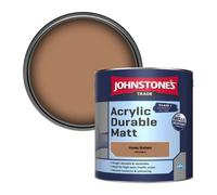 Johnstone's Trade Acrylic Durable Matt Walls & Ceilings Emulsion Paint Honey Graham (Ppg1069-5) 2.5L