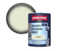 Johnstone's Trade Acrylic Durable Matt Walls & Ceilings Emulsion Paint Just Perfect (Ppg1116-1) 5L