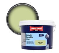 Johnstone's Trade Acrylic Durable Matt Walls & Ceilings Emulsion Paint Lettuce Alone (Ppg1222-4) 10L
