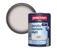 Johnstone's Trade Acrylic Durable Matt Walls & Ceilings Emulsion Paint Lost Love (Ppg1047-2) 5L