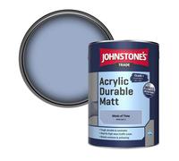 Johnstone's Trade Acrylic Durable Matt Walls & Ceilings Emulsion Paint Mists Of Time (Ppg1167-4) 5L