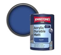 Johnstone's Trade Acrylic Durable Matt Walls & Ceilings Emulsion Paint Orca Song (Ppg1245-7) 5L