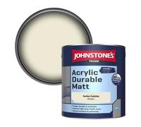 Johnstone's Trade Acrylic Durable Matt Walls & Ceilings Emulsion Paint Perfect Solution (Ppg1093-1) 2.5L