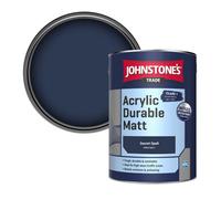 Johnstone's Trade Acrylic Durable Matt Walls & Ceilings Emulsion Paint Secret Spell (Ppg1165-7) 5L