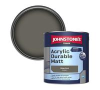 Johnstone's Trade Acrylic Durable Matt Walls & Ceilings Emulsion Paint Stolen Rock (Ppg0999-6) 2.5L