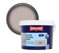 Johnstone's Trade Acrylic Durable Matt Walls & Ceilings Emulsion Paint Subdued (Ppg1015-4) 10L