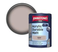 Johnstone's Trade Acrylic Durable Matt Walls & Ceilings Emulsion Paint Subdued (Ppg1015-4) 5L