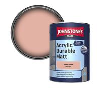 Johnstone's Trade Acrylic Durable Matt Walls & Ceilings Emulsion Paint Sweet Sheba (Ppg1194-4) 5L