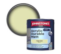 Johnstone's Trade Acrylic Durable Matt Walls & Ceilings Emulsion Paint Totally Tickled (Ppg11-11) 2.5L