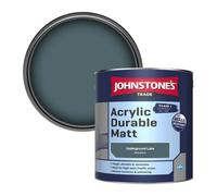 Johnstone's Trade Acrylic Durable Matt Walls & Ceilings Emulsion Paint Underground Lake (Ppg1035-6) 2.5L