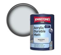 Johnstone's Trade Acrylic Durable Matt Walls & Ceilings Emulsion Paint Wayward Winds (Ppg1043-3) 5L
