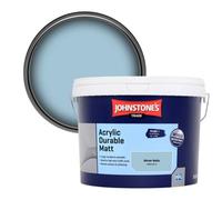 Johnstone's Trade Acrylic Durable Matt Walls & Ceilings Emulsion Paint Winter Waltz (Ppg1157-3) 10L