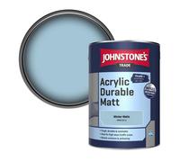 Johnstone's Trade Acrylic Durable Matt Walls & Ceilings Emulsion Paint Winter Waltz (Ppg1157-3) 5L