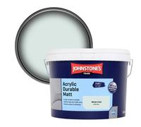 Johnstone's Trade Acrylic Durable Matt Walls & Ceilings Emulsion Paint Winter's End (Ppg1136-1) 10L