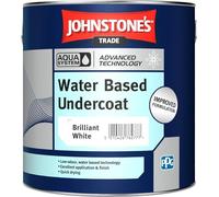 Johnstones Trade Aqua System Water Based Undercoat Paint 1l Brilliant White -