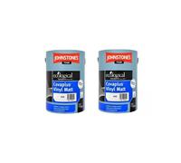 Johnstone's Trade Covaplus Vinyl Matt Paint Black 5L Pack Of 2