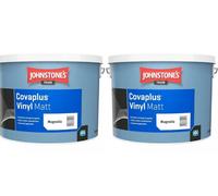 Johnstone's Trade Covaplus Vinyl Matt Paint Magnolia 10L Pack Of 2