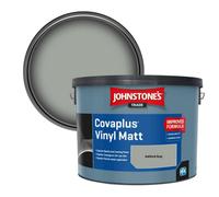Johnstone's Trade Covaplus Vinyl Matt Walls & Ceilings Emulsion Paint Ashford Grey 10L