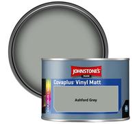 Johnstone's Trade Covaplus Vinyl Matt Walls & Ceilings Emulsion Paint Ashford Grey 350Ml Tester Pot