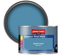 Johnstone's Trade Covaplus Vinyl Matt Walls & Ceilings Emulsion Paint Atlantic Swell (Ppg1157-5) 350Ml Tester Pot