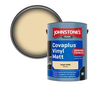 Johnstone's Trade Covaplus Vinyl Matt Walls & Ceilings Emulsion Paint Belgian Waffle (Ppg1208-3) 5L