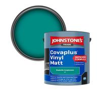 Johnstone's Trade Covaplus Vinyl Matt Walls & Ceilings Emulsion Paint Bluebottle Complements (S41) 2.5L