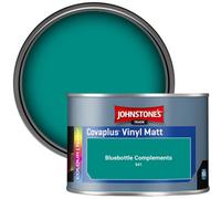 Johnstone's Trade Covaplus Vinyl Matt Walls & Ceilings Emulsion Paint Bluebottle Complements (S41) 350Ml Tester Pot