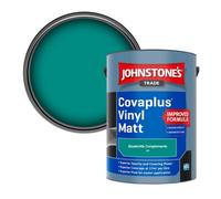Johnstone's Trade Covaplus Vinyl Matt Walls & Ceilings Emulsion Paint Bluebottle Complements (S41) 5L