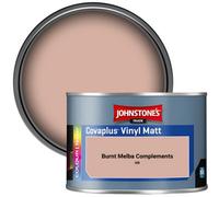 Johnstone's Trade Covaplus Vinyl Matt Walls & Ceilings Emulsion Paint Burnt Melba Complements (H9) 350Ml Tester Pot