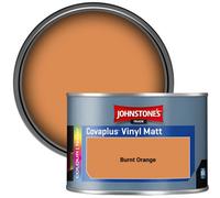 Johnstone's Trade Covaplus Vinyl Matt Walls & Ceilings Emulsion Paint Burnt Orange 350Ml Tester Pot