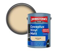 Johnstone's Trade Covaplus Vinyl Matt Walls & Ceilings Emulsion Paint Chai Tea Latte (Ppg1089-3) 5L