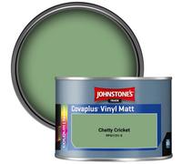 Johnstone's Trade Covaplus Vinyl Matt Walls & Ceilings Emulsion Paint Chatty Cricket (Ppg1131-5) 350Ml Tester Pot