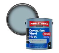 Johnstone's Trade Covaplus Vinyl Matt Walls & Ceilings Emulsion Paint Church Grey Complements (S9) 2.5L