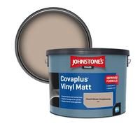 Johnstone's Trade Covaplus Vinyl Matt Walls & Ceilings Emulsion Paint Church Mouse Complements (E22) 10L