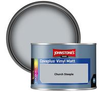 Johnstone's Trade Covaplus Vinyl Matt Walls & Ceilings Emulsion Paint Church Steeple 350Ml Tester Pot