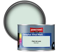 Johnstone's Trade Covaplus Vinyl Matt Walls & Ceilings Emulsion Paint Clair De Lune (Ppg1132-1) 350Ml Tester Pot