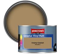 Johnstone's Trade Covaplus Vinyl Matt Walls & Ceilings Emulsion Paint Creamy Caramel (Ppg1096-5) 350Ml Tester Pot