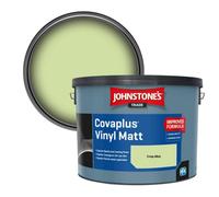 Johnstone's Trade Covaplus Vinyl Matt Walls & Ceilings Emulsion Paint Crisp Mint 10L