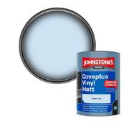 Johnstone's Trade Covaplus Vinyl Matt Walls & Ceilings Emulsion Paint Dolphin Tale 1L