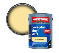 Johnstone's Trade Covaplus Vinyl Matt Walls & Ceilings Emulsion Paint (F8.25.81 Equivalent) 5L